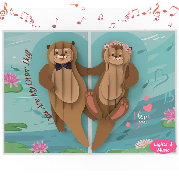 Symbol of Love Pop-up Anniversary Card